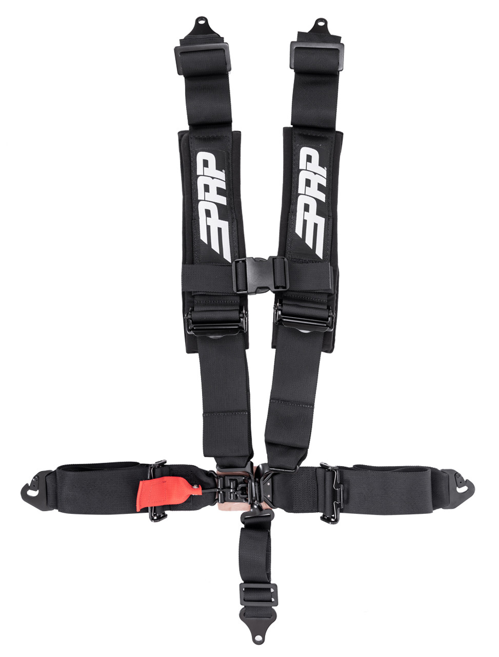 5.3 Harness - 5 point harness, 3" belts; lap belt: clip-in