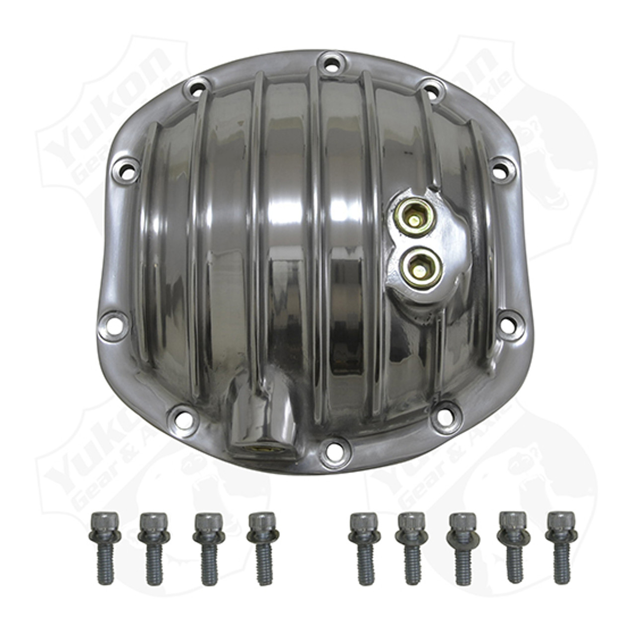 Polished Aluminum Replacement Cover for Dana 30 standard rotation