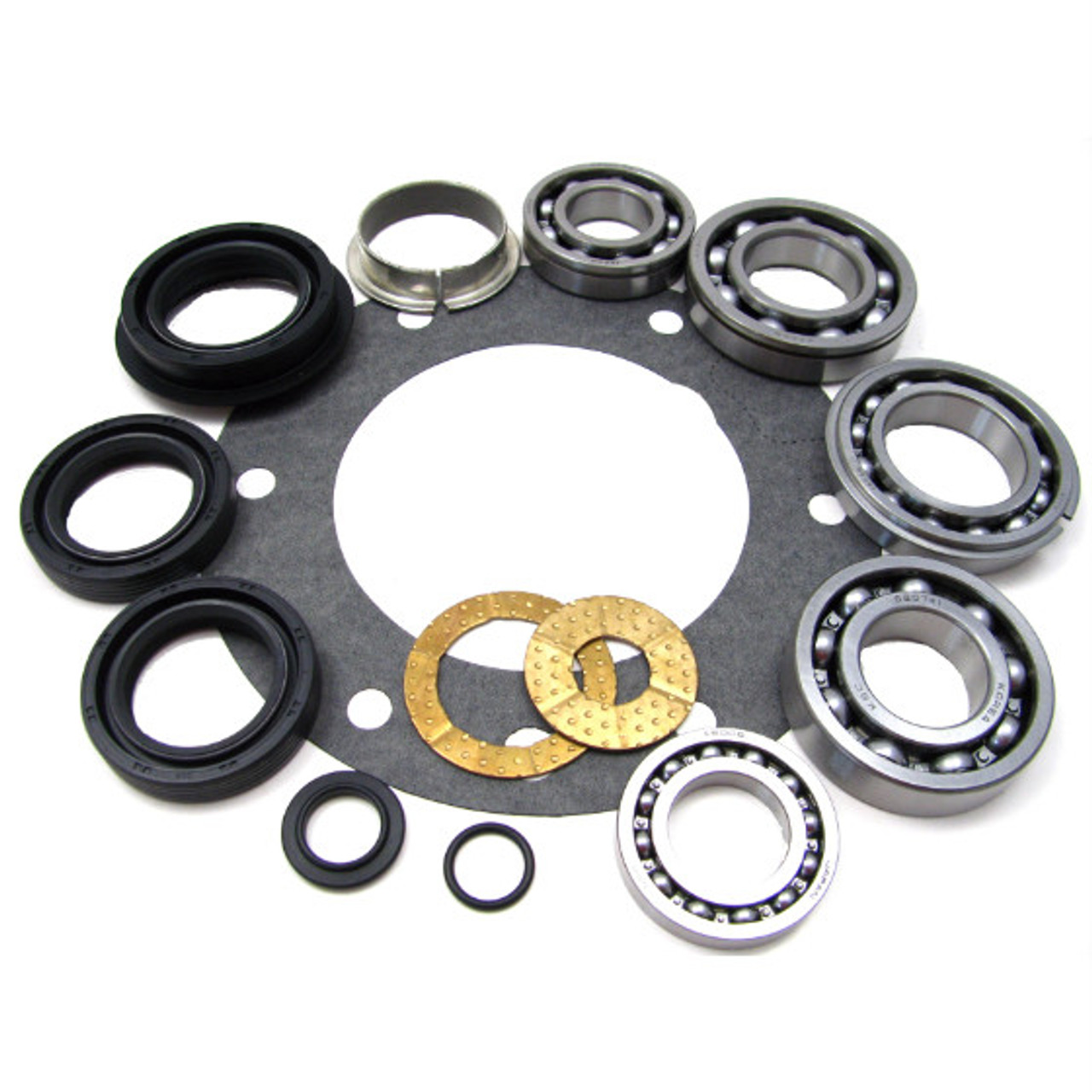 USA Standard Transfer Case BW4404 Bearing Kit 06 & UP with Speedo ,353" Rear Mainshaft Bearing