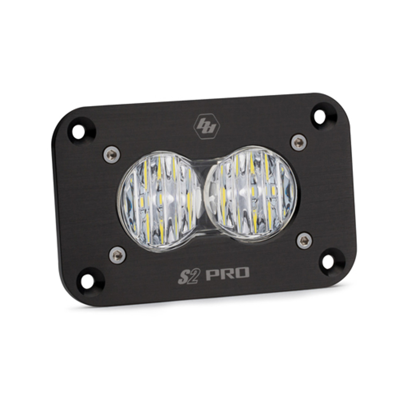 LED Work Light Flush Mount Clear Lens Wide Cornering Pattern S2 Pro Baja Designs