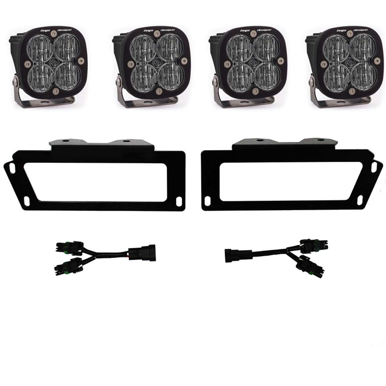 Ram 2500/3500 Fog Lights SAE Fog Pocket Kit 10-18 RAM 1500 09-12 Ram 2500/3500 Baja Designs