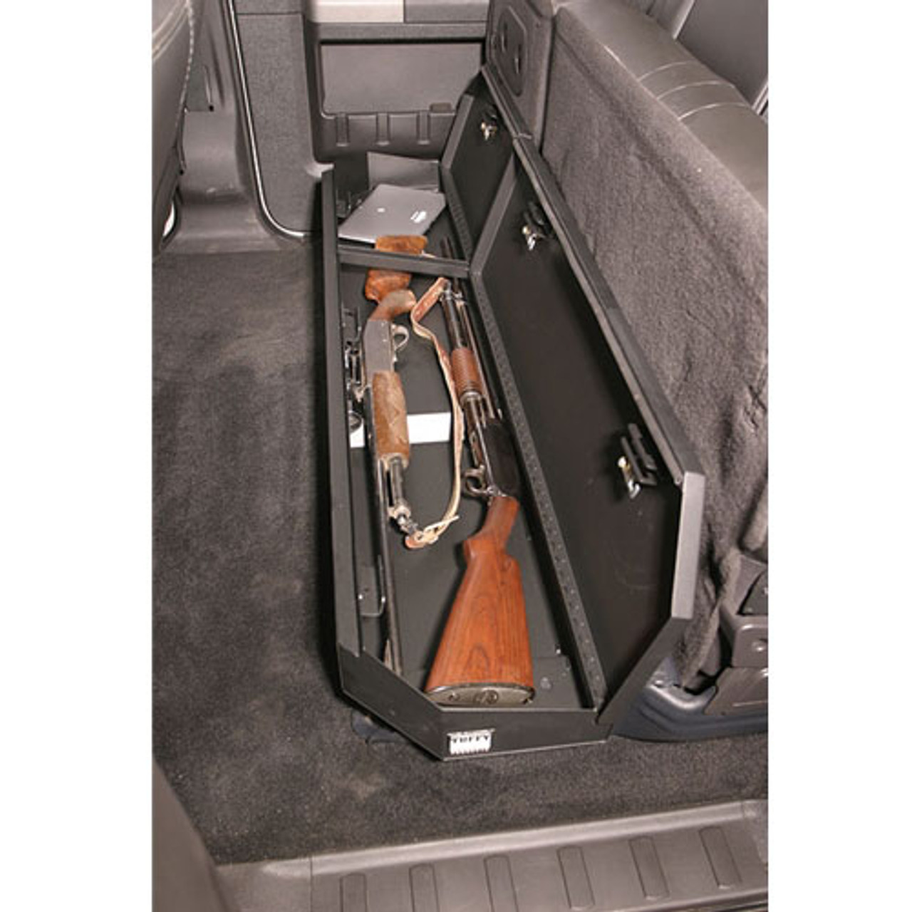 Underseat Lockbox F-250/F350/F-450 Under Rear Seat Black Tuffy Security