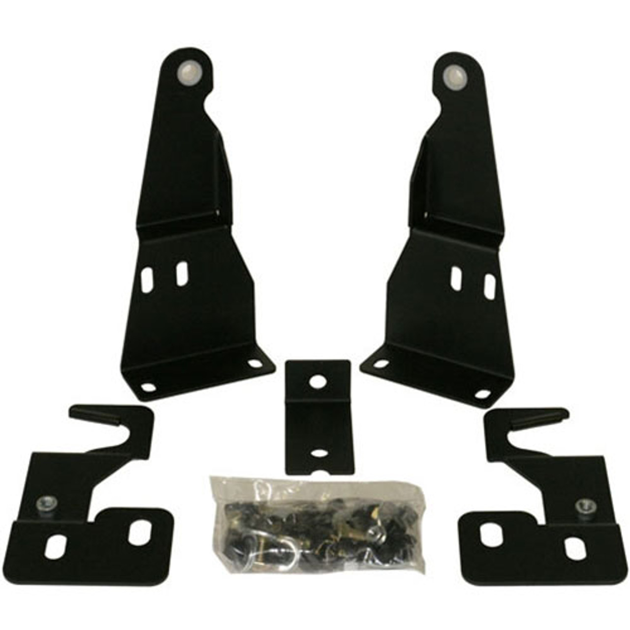 Jeep TJ Security Drawer Mounting Kit Black For Use P/N 130 Tuffy Security