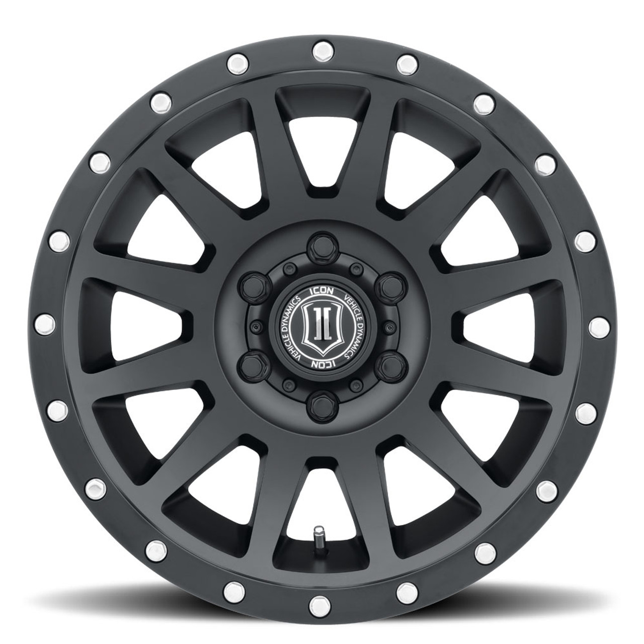 Icon Alloys Compression Sat Blk - 18 X 9 / 5 X 5 / -12Mm / 4.5" Bs