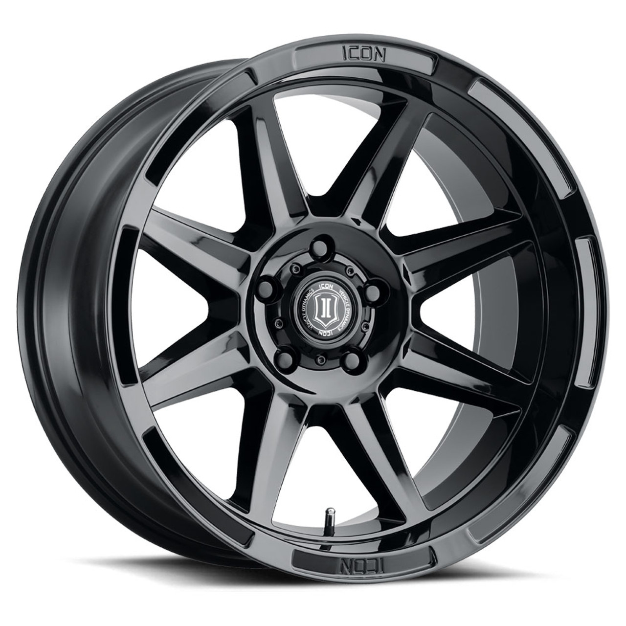 Icon Alloys Bandit Gls Black - 20X10 / 6X135 / -24Mm / 4.5" Bs