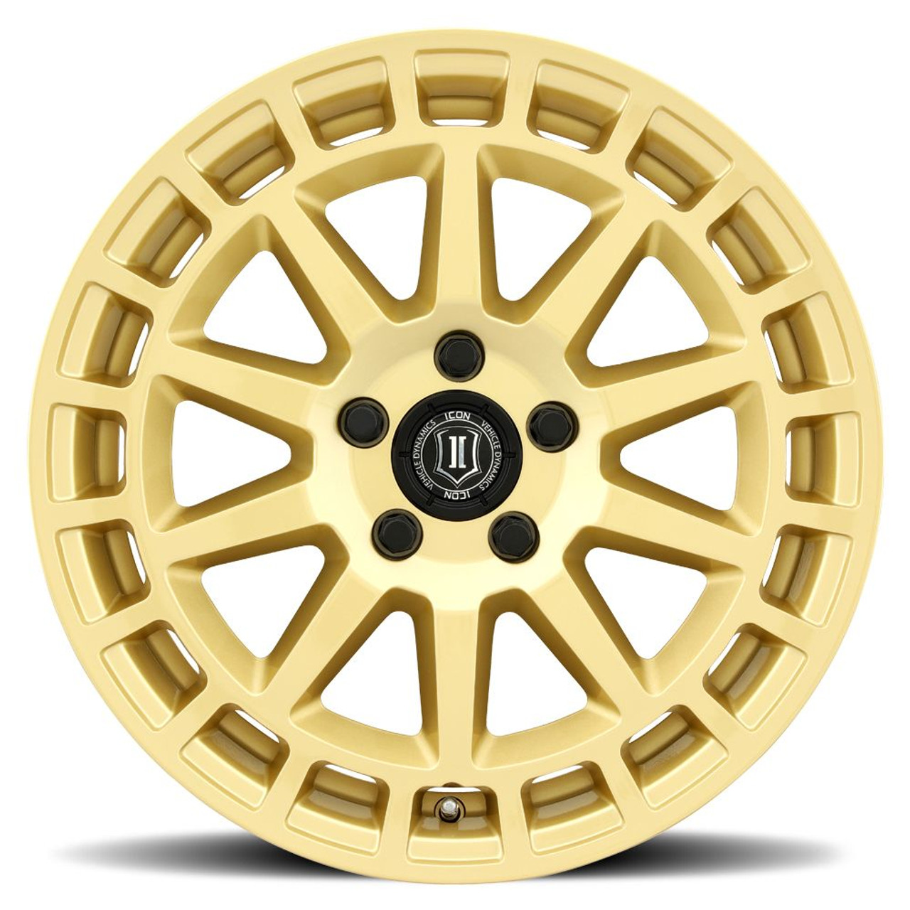 Icon Alloys Journey Gls Gld - 17 X 8 / 5 X 108 / 38 Mm / 6" Bs