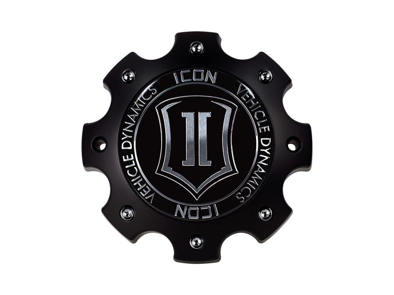 Icon Alloys - Shield/Alpha Center Cap - 8X180