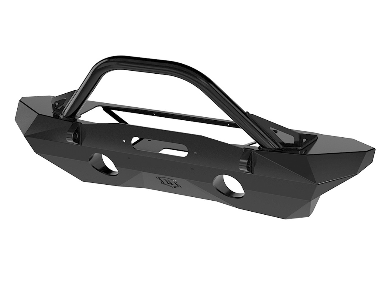 07-18 Jk Pro Series Mid Width Front Bumper W/ Bar & Tabs