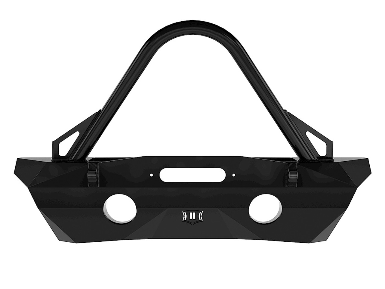 18-Up Jeep Jl / 20-Up Jt Pro Recessed Front Bumper W/ Bar & Tabs