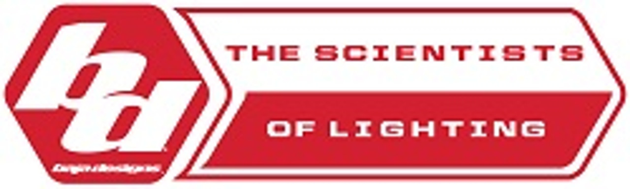 Flush Mount LED Light Pod Black Clear Lens Spot Pattern Squadron Pro Baja Designs