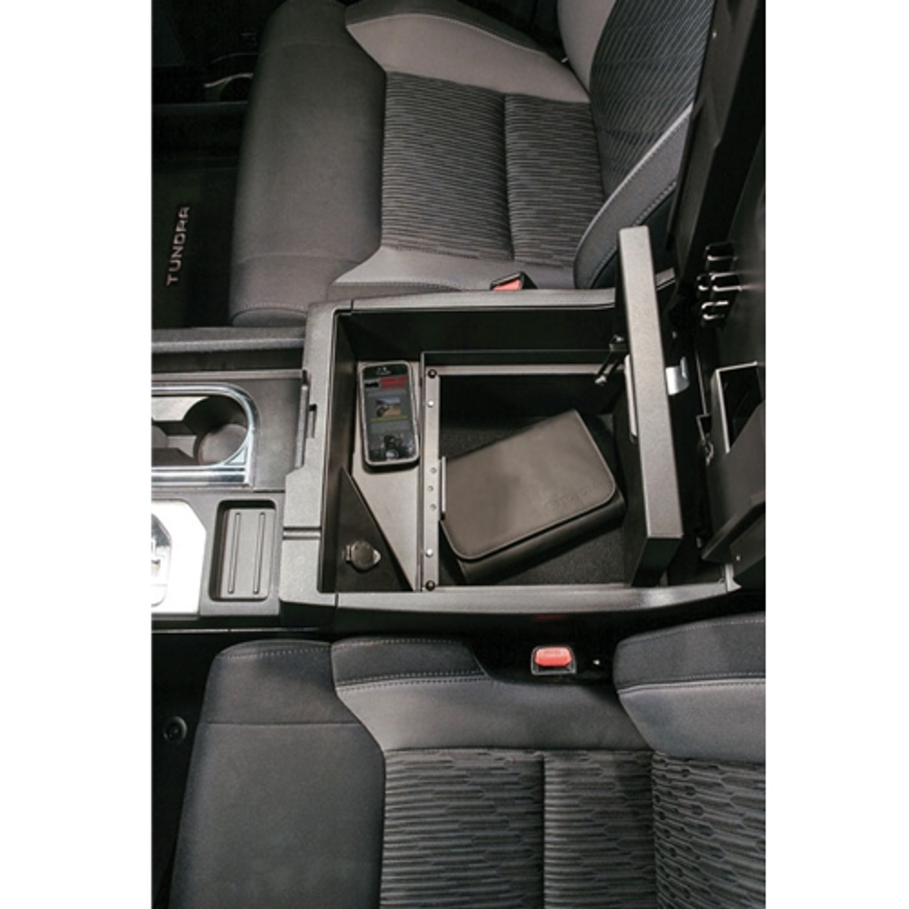 Console Safe - 14-21 Tundra w/ Fixed Center Console Black Tuffy Security Products