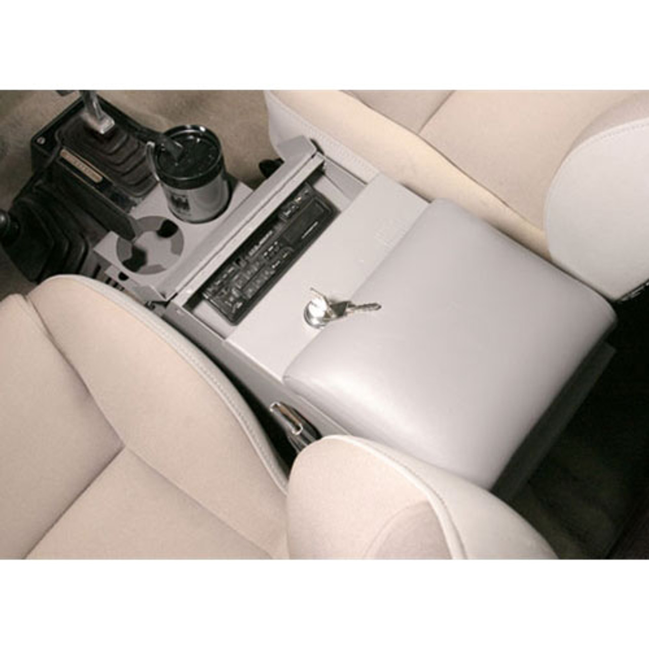 Deluxe Stereo Center Console Universal 10 Inch Wide Black Tuffy Security Products Deluxe Stereo Center Console Universal 10 Inch Wide Black Tuffy Security Products