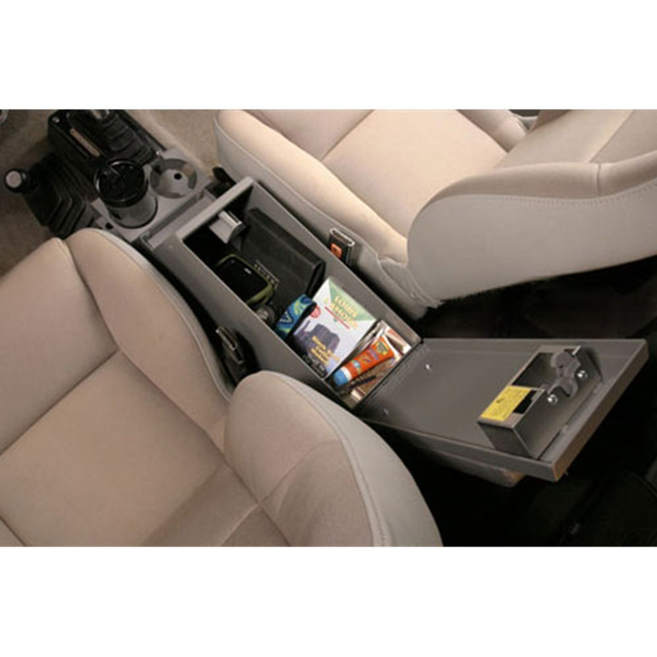 Series II Center Console Universal 6 1/2 Inch Wide Black Tuffy Security Products