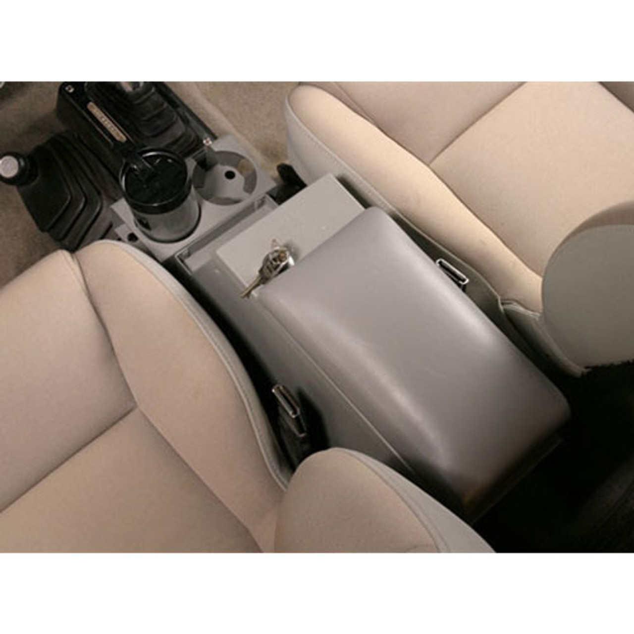 Series II Center Console Universal 6 1/2 Inch Wide Black Tuffy Security Products