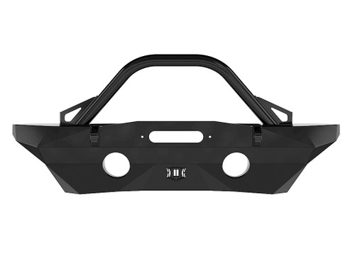 07-18 Jk Pro Series Mid Width Front Bumper W/ Bar & Tabs