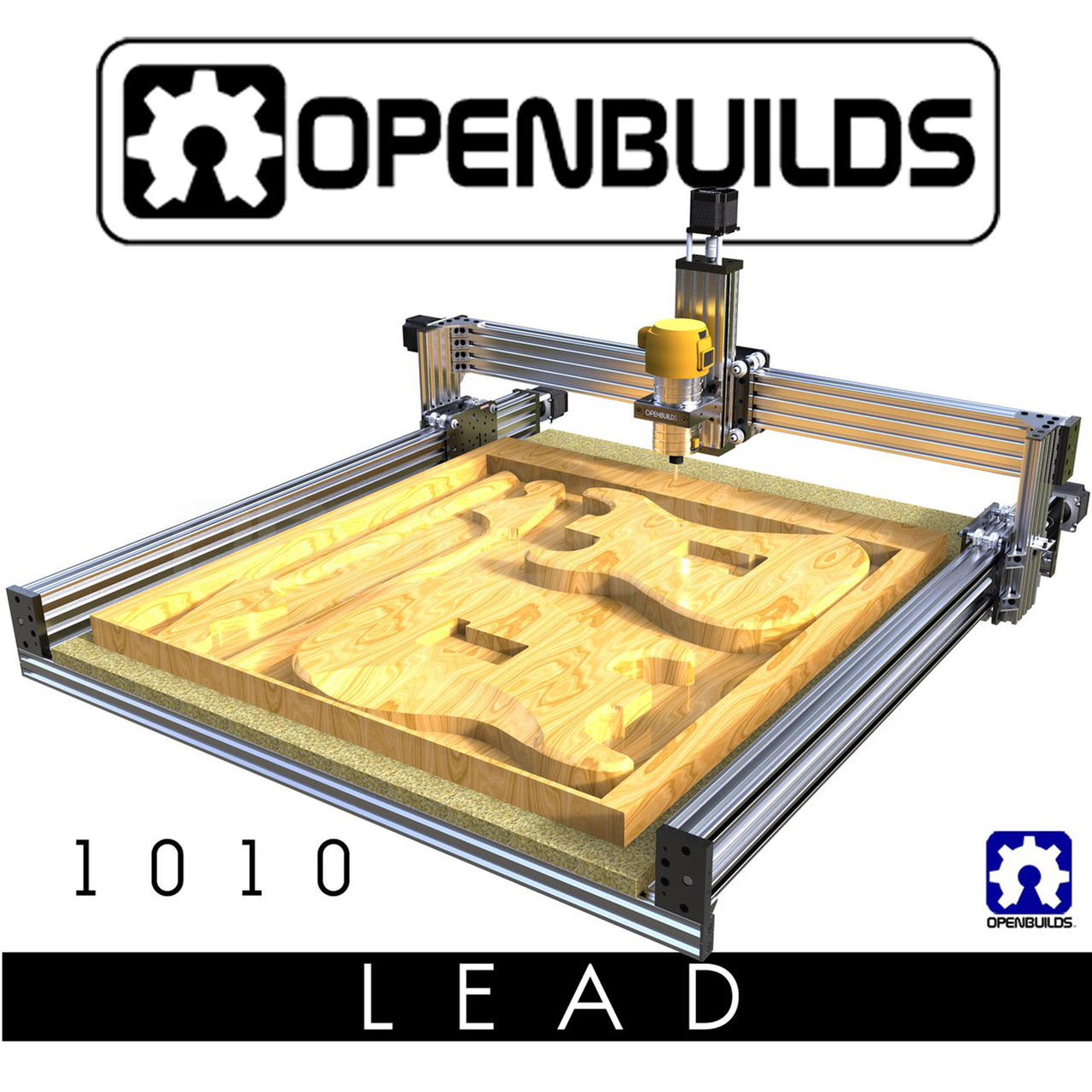 OpenBuilds LEAD CNC Machine 1010 (40 x 40) - OpenBuilds Part Store