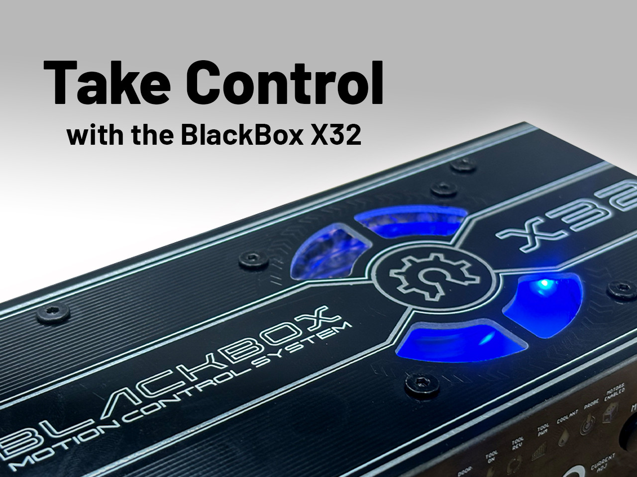 Take Control with the BlackBox X32 Take Control with the BlackBox X32