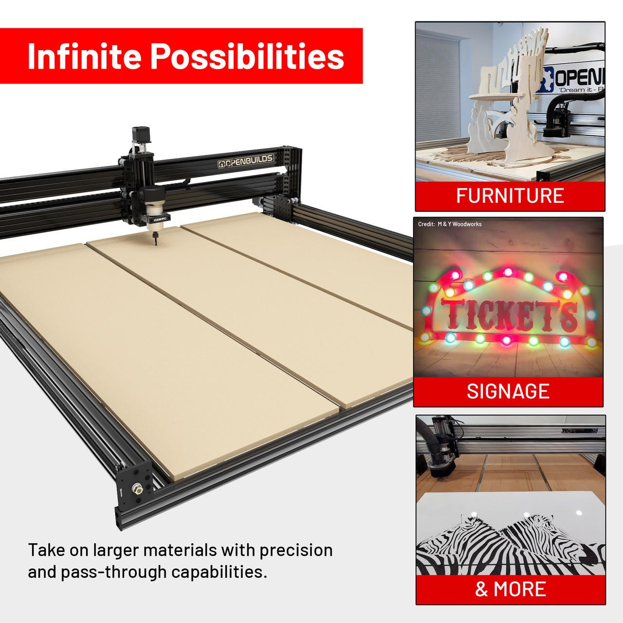 LEAD CNC Machine 1515 (60 x 60