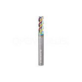 SharkBits Metal/Plastic Cutting/3D Milling 4 Pc CNC Bit Kit V2  3085-Bundle