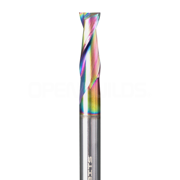 SharkBits Upcut 2 Flutes Solid Carbide End Mill 1/4" Diamond Carbon  SB-11014-DC