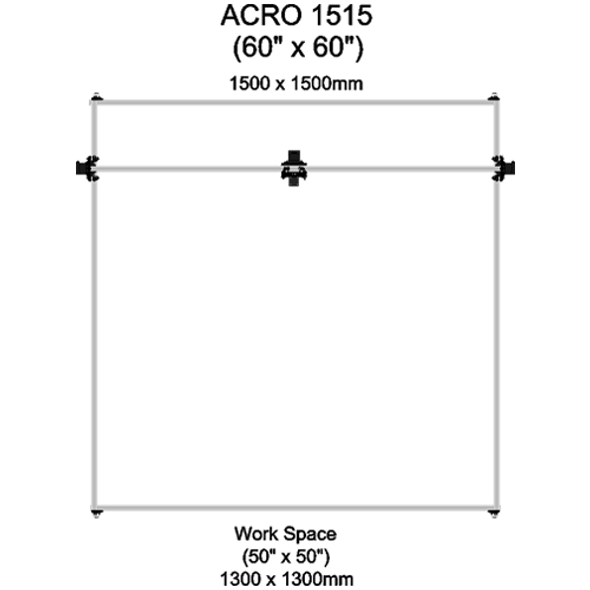 OpenBuilds® OpenBuilds ACRO 1515 60" x 60"  