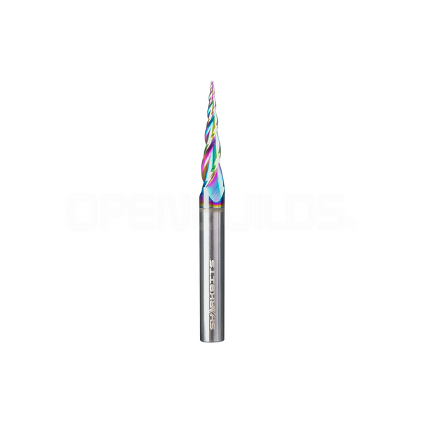 SharkBits Metal/Plastic Cutting/3D Milling 4 Pc CNC Bit Kit V2  3085-Bundle
