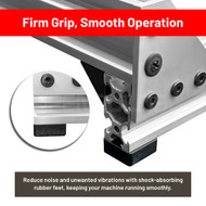 Square Rubber Feet Set