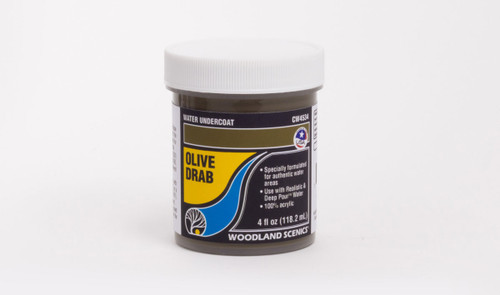 Water Undercoat Olive Drab 4 fl oz