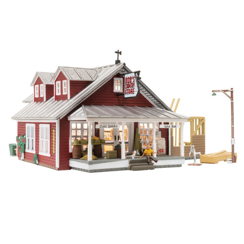 HO Country Store Expansio Built-&-Ready Structure