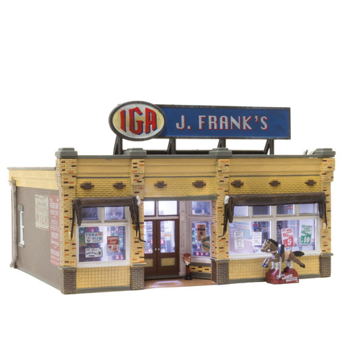 HO J. Frank'S Grocery Built-&-Ready Structure