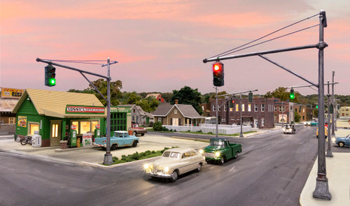 O Mast Arm Traffic Light