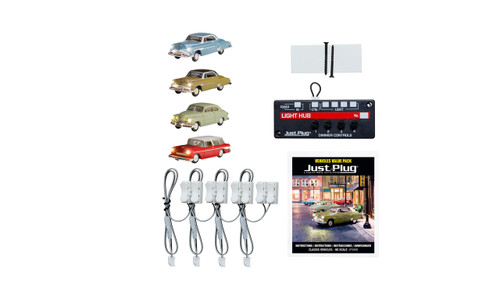 HO Just Plug Classic Vehicles Assortment