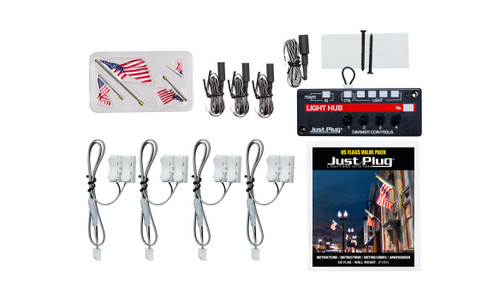 US Flags Wall Mount Assortment