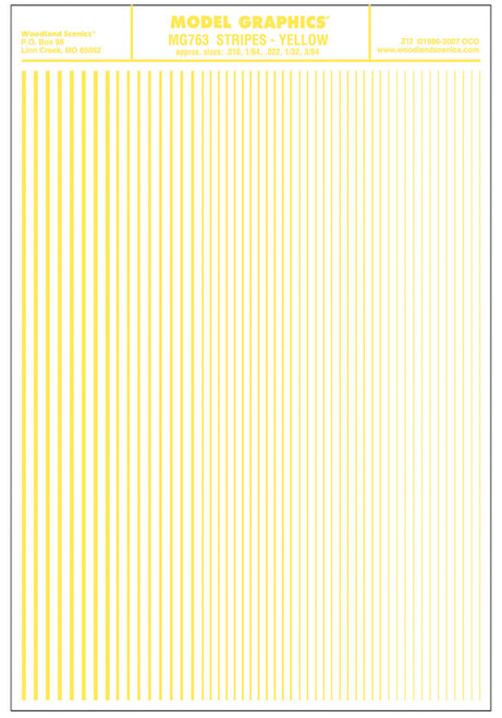 Model Graphics Stripes Yellow