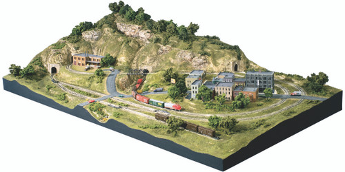 N Scale Scenic Ridge Complete Layout Kit