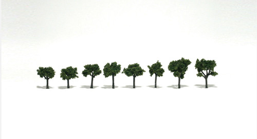 Ready Made Trees Medium Green 3/4"-1-1/4" (8)