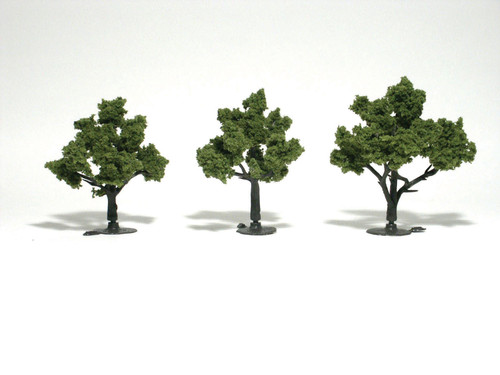 Ready Made Trees Light Green 3"-4" (3)