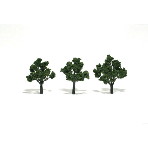 Ready Made Trees Medium Green 3"-4" (3)
