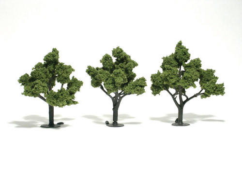 Ready Made Trees Light Green 4"-5" (3)