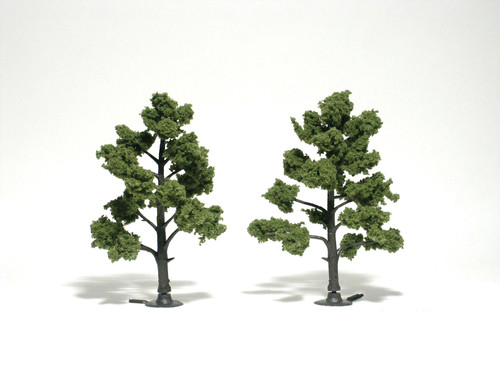Ready Made Trees Light Green 5"-6" (2)