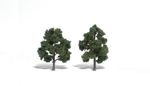 Ready Made Trees Medium Green 5"-6" (2)