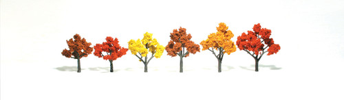 Ready Made Trees Fall Colors Mix 3"-5" (8)