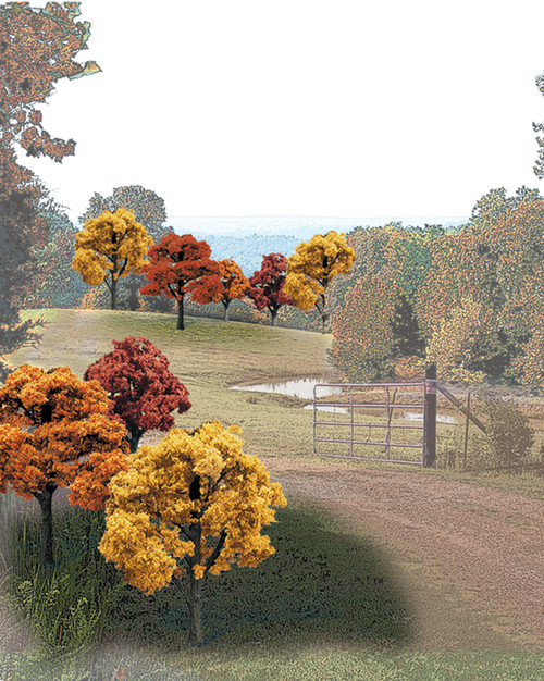Ready Made Trees Value Pack Fall Colors Deciduous 2"-3" (23)