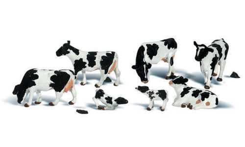 HO Holstein Cows Scenic Accents