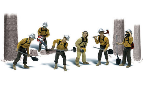 HO Smoke Jumpers Scenic Accents