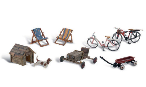 HO Backyard Basics Scenic Accents