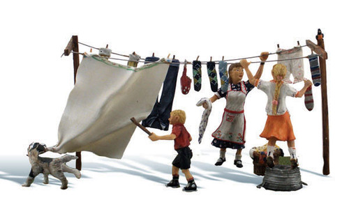 HO Wash Day Getaway Scenic Accents