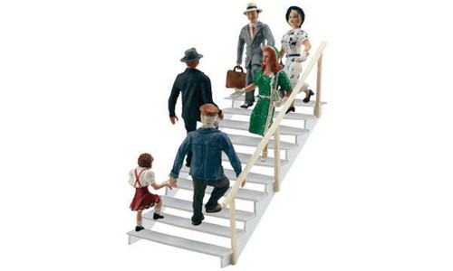 HO Taking the Stairs Scenic Accents