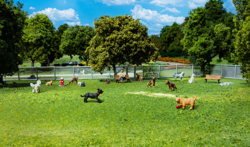 HO Dog Pack Scenic Accents