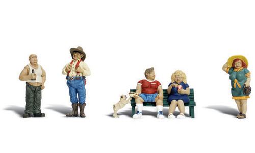 N Full Figured Folk Scenic Accents